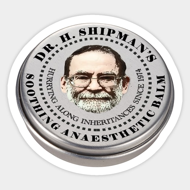 Funny Harold Shipman Sticker by raiseastorm